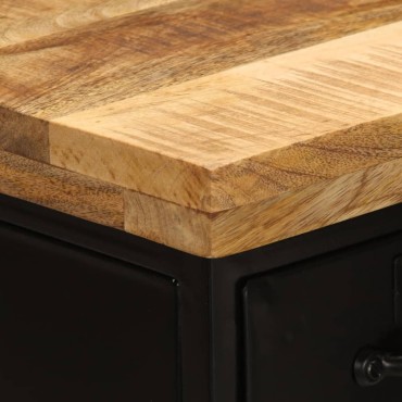 vidaXL Ντουλάπι 55x30x71cm από Μασίφ Ξύλο Μάνγκο 1 τεμ.