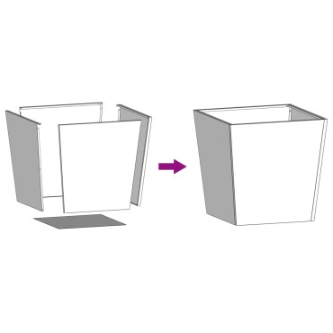 vidaXL Ζαρντινιέρες Κήπου 2 τεμ. Λαδί 50x50x50 εκ. από Ατσάλι