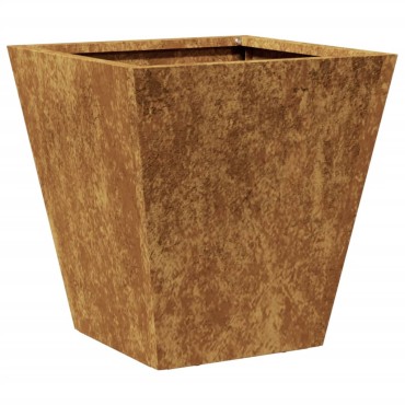 vidaXL Ζαρντινιέρα Κήπου 30x30x30 cm Ατσάλι σκληρυθέν στον αέρα