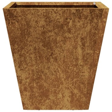 vidaXL Ζαρντινιέρα Κήπου 30x30x30 cm Ατσάλι σκληρυθέν στον αέρα