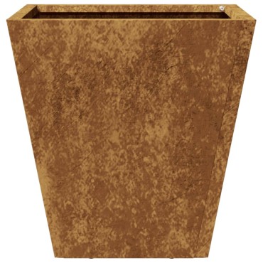 vidaXL Ζαρντινιέρα Κήπου 30x30x30 cm Ατσάλι σκληρυθέν στον αέρα