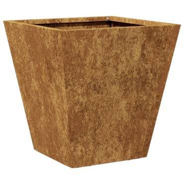 vidaXL Ζαρντινιέρα Κήπου 30x30x30 cm Ατσάλι σκληρυθέν στον αέρα