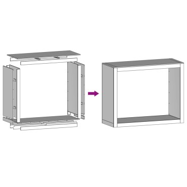 vidaXL Ραφιέρα Καυσόξυλων 100x40x80 εκ. από Ανοξείδωτο ατσάλι