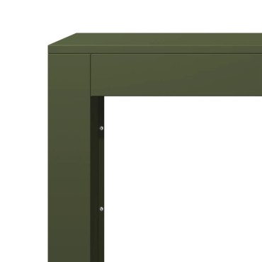 vidaXL Ράφι Καυσόξυλων Πράσινη 60x40x80 εκ. Ατσάλινο