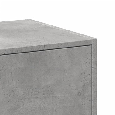 vidaXL Συρταριέρα Γενικής Χρήσης Γκρι Σκυρ.30x41x144,5cm Επεξ. Ξύλο 1 τεμ.