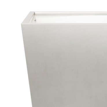 vidaXL Ζαρντινιέρες Κήπου 2 τεμ. 30x30x30 εκ. Ανοξείδωτο Ατσάλι
