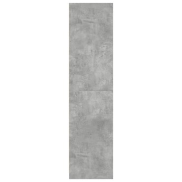 vidaXL Ντουλάπα Γκρι Σκυρ. 30x50x200cm από Επεξεργασμένο Ξύλο 1 τεμ.