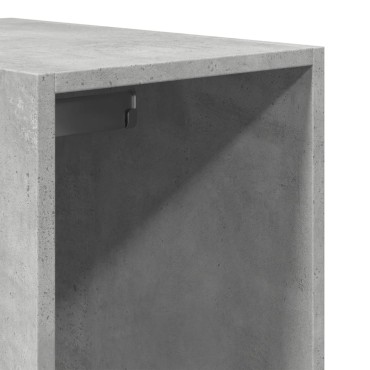 vidaXL Ντουλάπα Γκρι Σκυρ. 30x50x200cm από Επεξεργασμένο Ξύλο 1 τεμ.