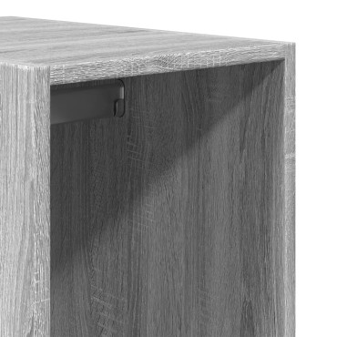 vidaXL Ντουλάπα Γκρι Sonoma 30x50x200cm από Επεξεργασμένο Ξύλο 1 τεμ.