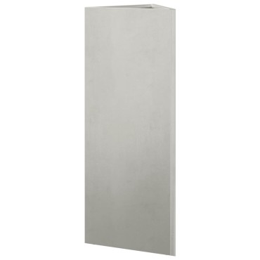 vidaXL Ζαρντινιέρες Κήπου 2 τεμ. Τρίγωνο 30x26x75 εκ Ανοξείδωτο Ατσάλι