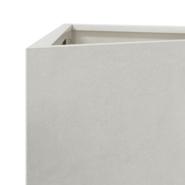 vidaXL Ζαρντινιέρες Κήπου 2 τεμ. Τρίγωνο 30x26x75 εκ Ανοξείδωτο Ατσάλι