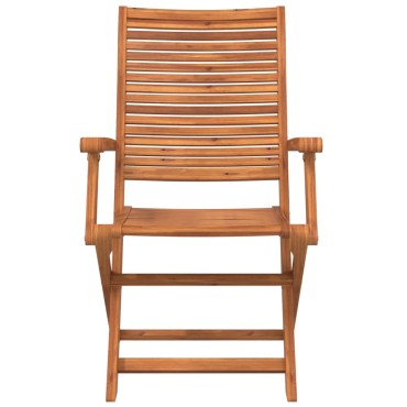 vidaXL Καρέκλες Κήπου Πτυσσόμενες 6 τεμ. 57x66x95cm Μασίφ Ακακία