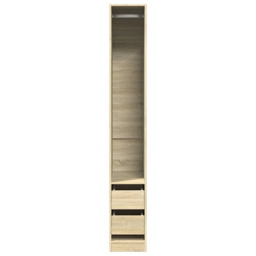 vidaXL Ντουλάπα Sonoma Δρυς 30x50x200cm από Επεξεργασμένο Ξύλο 1 τεμ.