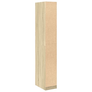 vidaXL Ντουλάπα Sonoma Δρυς 30x50x200cm από Επεξεργασμένο Ξύλο 1 τεμ.