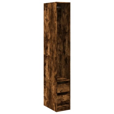 vidaXL Ντουλάπα Καπνιστή Δρυς 30x50x200cm από Επεξεργασμένο Ξύλο 1 τεμ.