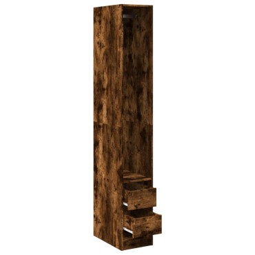 vidaXL Ντουλάπα Καπνιστή Δρυς 30x50x200cm από Επεξεργασμένο Ξύλο 1 τεμ.