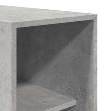 vidaXL Ντουλάπα Γκρι Σκυρ. 30x50x200cm από Επεξεργασμένο Ξύλο 1 τεμ.