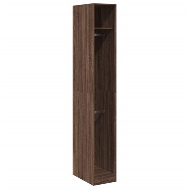 vidaXL Ντουλάπα Καφέ Δρυς 30x50x200cm από Επεξεργασμένο Ξύλο 1 τεμ.