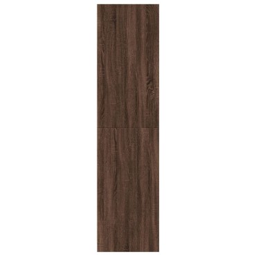 vidaXL Ντουλάπα Καφέ Δρυς 30x50x200cm από Επεξεργασμένο Ξύλο 1 τεμ.
