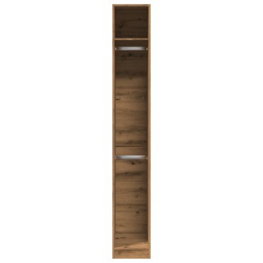 vidaXL Ντουλάπα Αρτισιανή Δρυς 30x50x200cm από Επεξεργασμένο Ξύλο 1 τεμ.