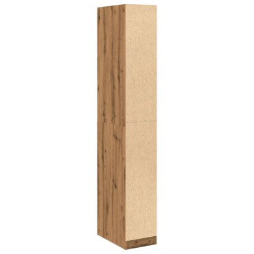 vidaXL Ντουλάπα Αρτισιανή Δρυς 30x50x200cm από Επεξεργασμένο Ξύλο 1 τεμ.