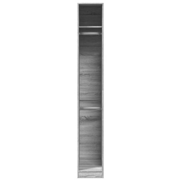 vidaXL Ντουλάπα Γκρι Sonoma 30x50x200cm από Επεξεργασμένο Ξύλο 1 τεμ.