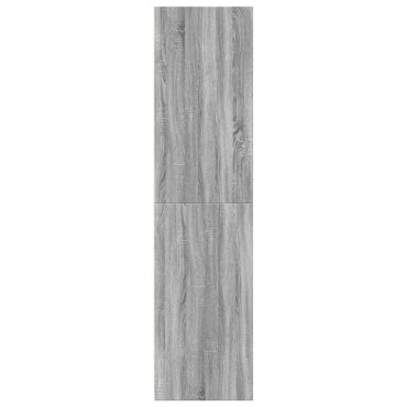 vidaXL Ντουλάπα Γκρι Sonoma 30x50x200cm από Επεξεργασμένο Ξύλο 1 τεμ.