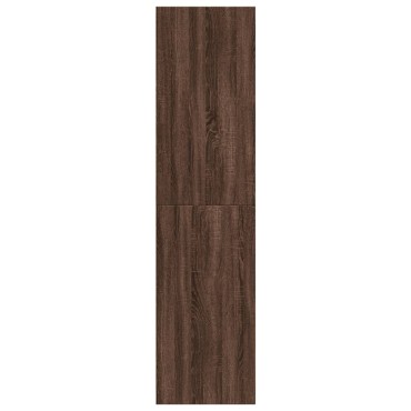 vidaXL Ντουλάπα Καφέ Δρυς 30x50x200cm από Επεξεργασμένο Ξύλο 1 τεμ.