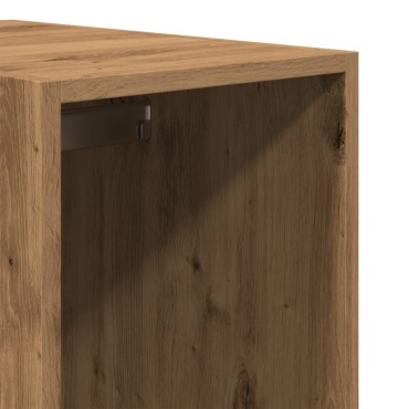 vidaXL Ντουλάπα Αρτισιανή Δρυς 30x50x200cm από Επεξεργασμένο Ξύλο 1 τεμ.