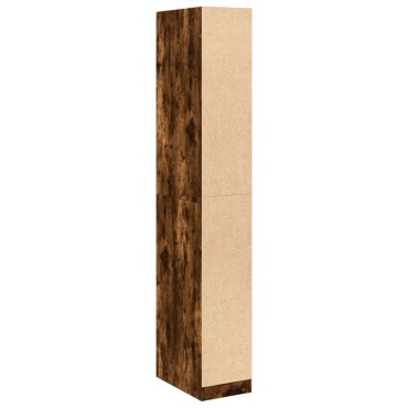 vidaXL Ντουλάπα Καπνιστή Δρυς 30x50x200cm από Επεξεργασμένο Ξύλο 1 τεμ.
