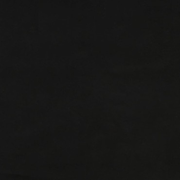 vidaXL Σκαμπό Μπαρ Μαύρο Βελούδινο 42,5x45x(84-105)cm 1 τεμ.