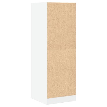 vidaXL Συρταριέρα Γενικής Χρήσης Λευκή 40x41x118cm Επεξ. Ξύλο 1 τεμ.