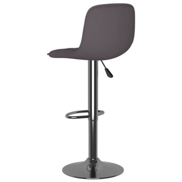 vidaXL Σκαμπό Μπαρ 2 τεμ. Χρώμα Taupe Υφασμάτινα 42,5x45x(84-105)cm