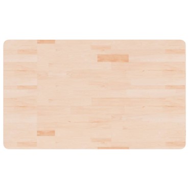 vidaXL Πάγκος Εργασίας Ορθογώνιος 100x60x81,5 εκ. από Μασίφ Ξύλο Δρυός