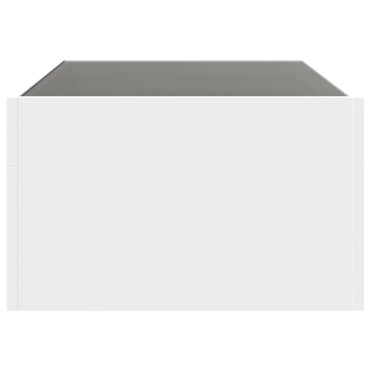 vidaXL Τραπεζάκι Σαλονιού Infinity LED Λευκό 90x50x30cm 1 τεμ.