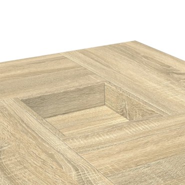 vidaXL Τραπεζάκι Σαλονιού Sonoma Δρυς 80x80x40cm Επεξεργασμένο Ξύλο 1 τεμ.