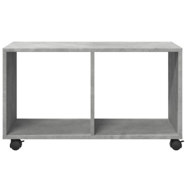 vidaXL Ντουλάπι Τροχήλατο Γκρι Σκυρ. 72x33x42,5cm από Επεξ. Ξύλο 1 τεμ.