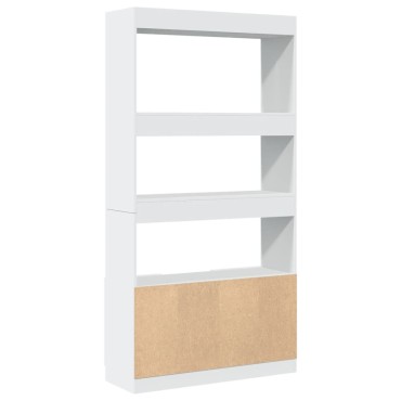 vidaXL Ντουλάπι Λευκό 92x33x180cm από Επεξεργασμένο Ξύλο 1 τεμ.