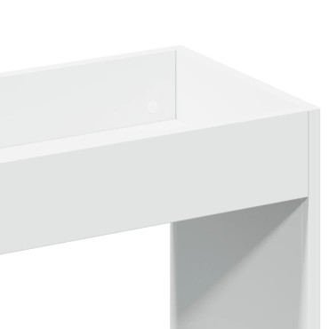 vidaXL Ντουλάπι Λευκό 92x33x180cm από Επεξεργασμένο Ξύλο 1 τεμ.
