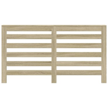 vidaXL Κάλυμμα Καλοριφέρ Sonoma Δρυς 149x20x82 εκ. Επεξεργασμένο Ξύλο