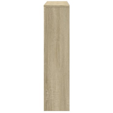 vidaXL Κάλυμμα Καλοριφέρ Sonoma Δρυς 149x20x82 εκ. Επεξεργασμένο Ξύλο