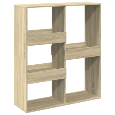 vidaXL Βιβλιοθήκη/Διαχωριστικό Χώρου Sonoma Δρυς 100x33x115cm 1 τεμ.