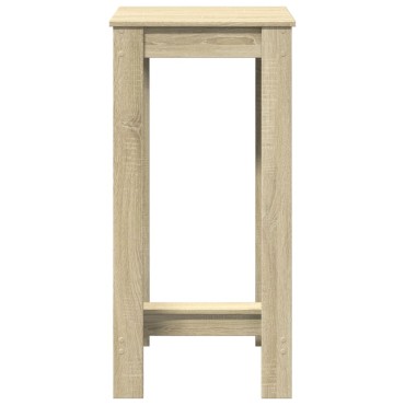 vidaXL Τραπέζι Μπαρ Sonoma Δρυς 51x50x103,5cm Επεξ. Ξύλο 1 τεμ.