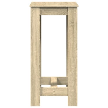 vidaXL Τραπέζι Μπαρ Sonoma Δρυς 51x50x103,5cm Επεξ. Ξύλο 1 τεμ.