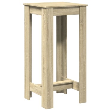vidaXL Τραπέζι Μπαρ Sonoma Δρυς 51x50x103,5cm Επεξ. Ξύλο 1 τεμ.