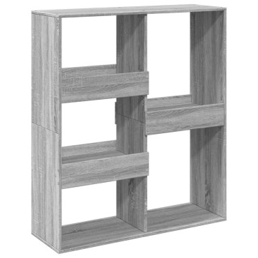 vidaXL Βιβλιοθήκη/Διαχωριστικό Χώρου Γκρι Sonoma 100x33x115cm 1 τεμ.