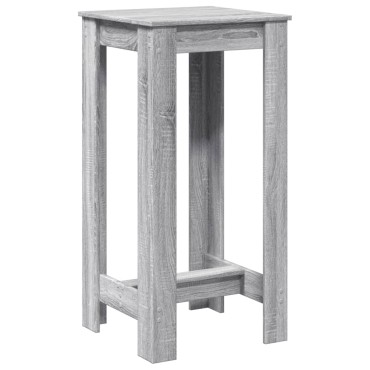 vidaXL Τραπέζι Κονσόλα Γκρι Sonoma 51x50x103,5cm από Επεξεργ. Ξύλο 1 τεμ.