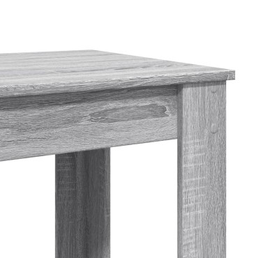 vidaXL Τραπέζι Κονσόλα Γκρι Sonoma 51x50x103,5cm από Επεξεργ. Ξύλο 1 τεμ.