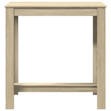 vidaXL Τραπέζι Μπαρ Sonoma Δρυς 102x50x103,5cm Επεξεργ. Ξύλο 1 τεμ.