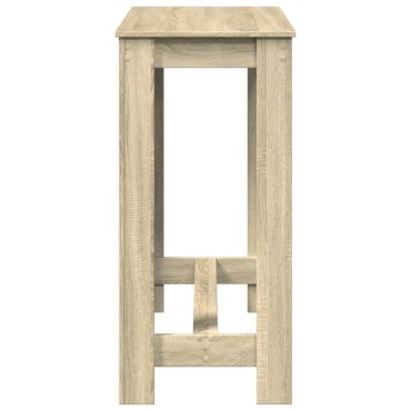 vidaXL Τραπέζι Μπαρ Sonoma Δρυς 102x50x103,5cm Επεξεργ. Ξύλο 1 τεμ.